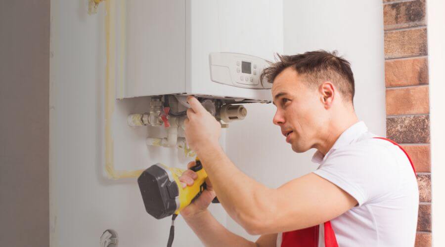 Local tankless water heater installation in New Egypt, NJ
